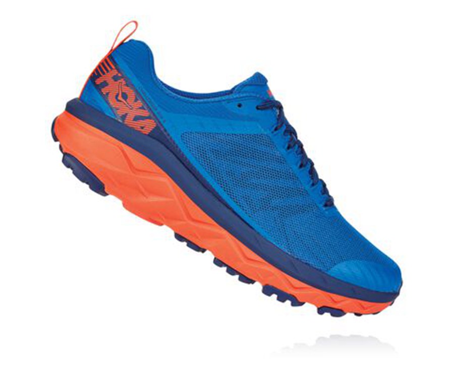 Zapatillas Trail Hoka One One Hombre - Challenger Atr 5 - Azules - MHD916823